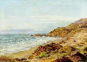 Henry Otto Wix Coastal Scene France oil painting artist